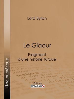 cover image of Le Giaour